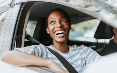 Dealing with Stress Whilst Driving: Laughing