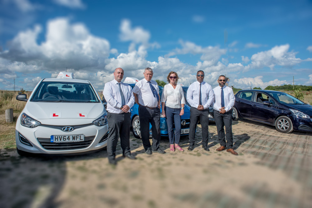 group of driving instructors