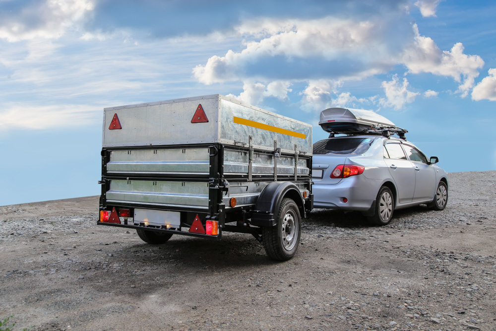Car and trailer